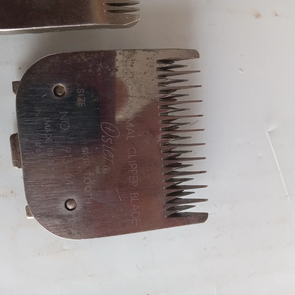 Lot of Oster Blades Detachable Clip